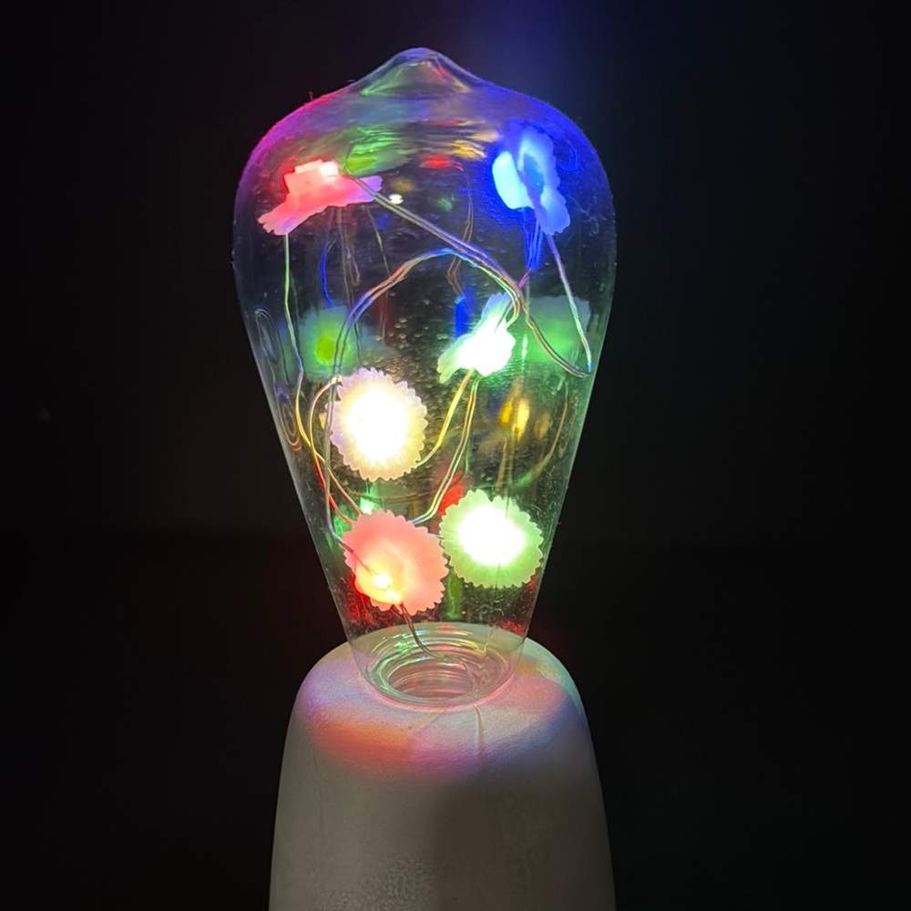 Colorful LED Light Bulb